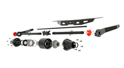 Pneumatyczny zestaw łączników stabilizatora G2 - Jeep Wrangler JK