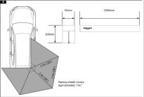 Markiza RHINO RACK BATWING - prawa - 11