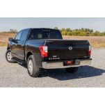 Progi, stopnie boczne aluminiowe Rough Country HD2 Crew Cab - 5