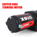 Wyciągarka elektryczna X-BULL DO QUADA, ATV, UTV  2500 Lbs lina stalowa - 4