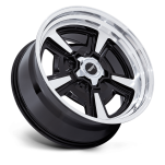 Felga aluminiowa VN517 MARAUDER Gloss Black Machined W/ Diamond Cut Lip AMERICAN RACING - 2