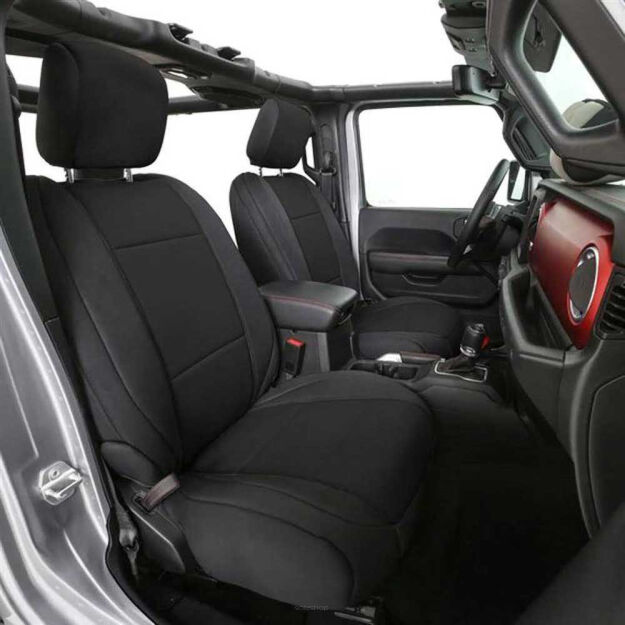 Komplet pokrowców na fotele black neopren Smittybilt