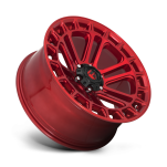 Felga aluminiowa D719 HEATER Candy Red Machined FUEL - 2