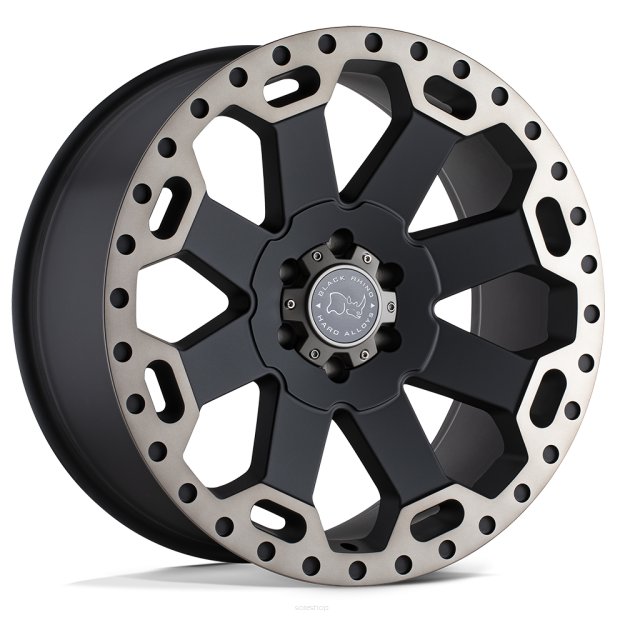 Felga aluminiowa WARLORD Matte Black W/ Machined Dark Tint BLACK RHINO