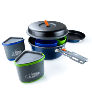 Zestaw naczyń turystycznych dla 2 osób BUGABOO BACKPACKER GSI