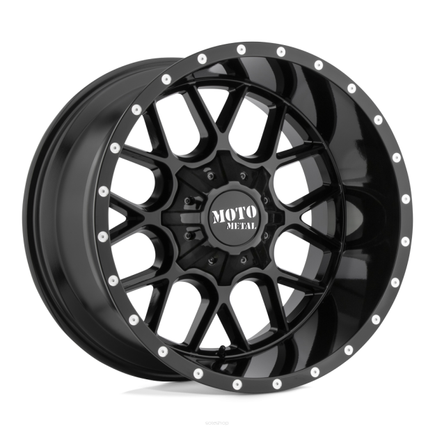 Felga aluminiowa MO986 SIEGE Gloss Black MOTO METAL