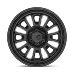 Felga aluminiowa XD864 Rover Satin Black W/ Gloss Black LIP XD Series - 4