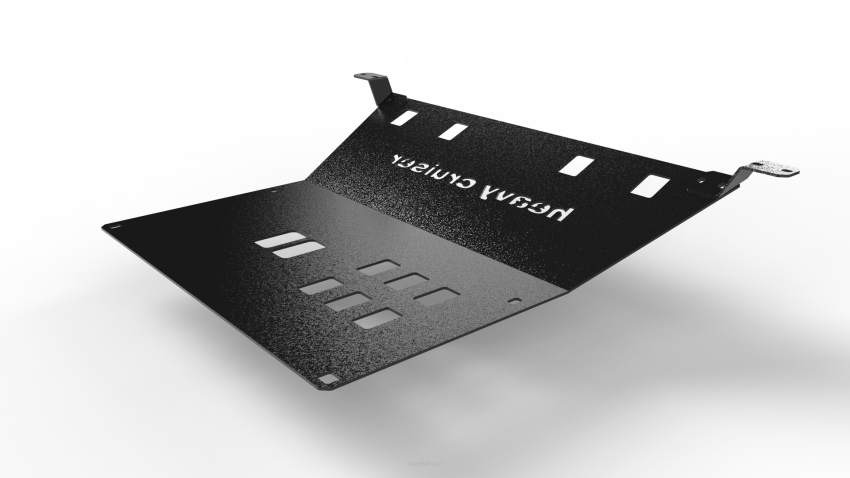Osłona chłodnic,silnika i przedniego mostu STANDARD Porsche Cayenne 955 2002-2006