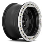Felga aluminiowa KM233 Hex Satin Black Beadlock KMC - 2