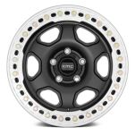 Felga aluminiowa KM233 Hex Satin Black Beadlock KMC - 3