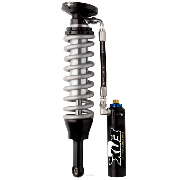 Amortyzator przedni 2.5 Factory Series Coilover Reservoir DSC Adjuster Lift 0-2'' FOX - Dodge RAM 1500 14-18