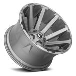 Felga aluminiowa D714 Contra Brushed Gun Metal/Tinted Clear Fuel - 2