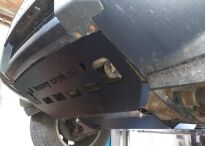 Osłona chłodnic i zderzaka przedniego Mitsubishi Pajero 4 / Montero 4 2006-2014 aluminiowa - 4