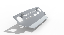 Osłona chłodnic i zderzaka przedniego Mitsubishi Pajero 4 / Montero 4 2006-2014 aluminiowa - 5