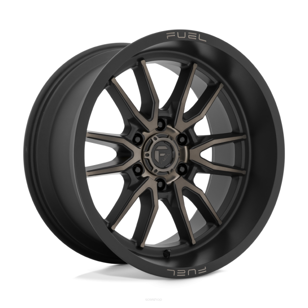 Felga aluminiowa D762 CLASH Matte Black Double Dark Tint FUEL