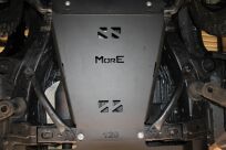 Stalowa osłona podwozia, skrzyni biegów - Toyota Land Cruiser 120 - 2