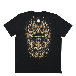 T-shirt damski Jestem offline L Rejbel