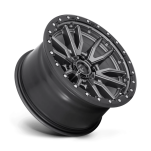 Felga aluminiowa D680 Rebel Matte GUN Metal Black Bead Ring Fuel - 2