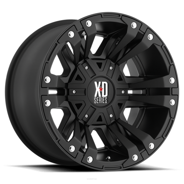 Felga aluminiowa XD822 Monster II Matte Black XD Series