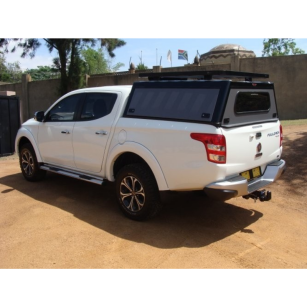 Zabudowa Bushtech Mitsubishi L200 (2017-present)-Double Cab Gładkie Aluminium