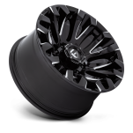 Felga aluminiowa D828 QUAKE Gloss Black Milled FUEL - 3