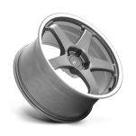 Felga aluminiowa MR151 CS5 Gunmetal W/ Machined Lip MOTEGI RACING - 3