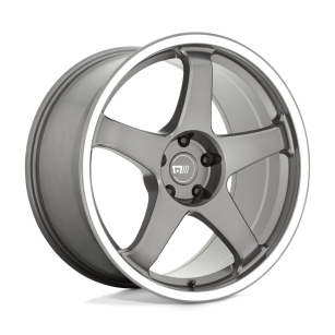 Felga aluminiowa MR151 CS5 Gunmetal W/ Machined Lip MOTEGI RACING