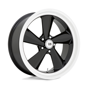 Felga aluminiowa U136 TS Gloss Black W/ Diamond Cut Lip US MAGS