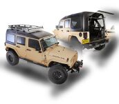 Dach twardy Safari SMITTYBILT - Jeep Wrangler JK 07-16 4 drzwi - 5