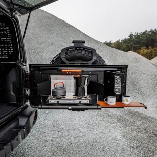 Stolik opuszczany Bison Gear