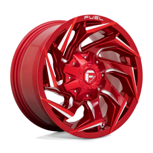 Felga aluminiowa D754 REACTION Candy Red Milled FUEL
