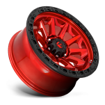 Felga aluminiowa D695 Covert Candy RED Black Bead Ring Fuel - 2