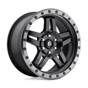 Felga aluminiowa D557 ANZA Matte Black Gun Metal Ring FUEL