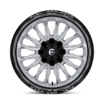 Felga aluminiowa D798 ARC Silver Brushed Face W/ Milled Black Lip FUEL - 2