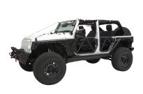 Drzwi przednie rurowe SRC GEN2 Smittybilt - Jeep Wrangler JK 4 drzwi - 14