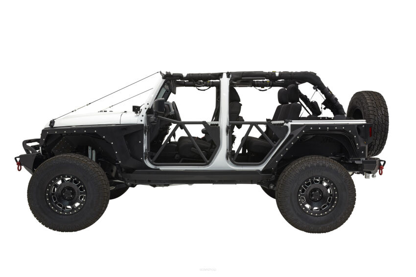 Drzwi przednie rurowe SRC GEN2 Smittybilt - Jeep Wrangler JK 4 drzwi