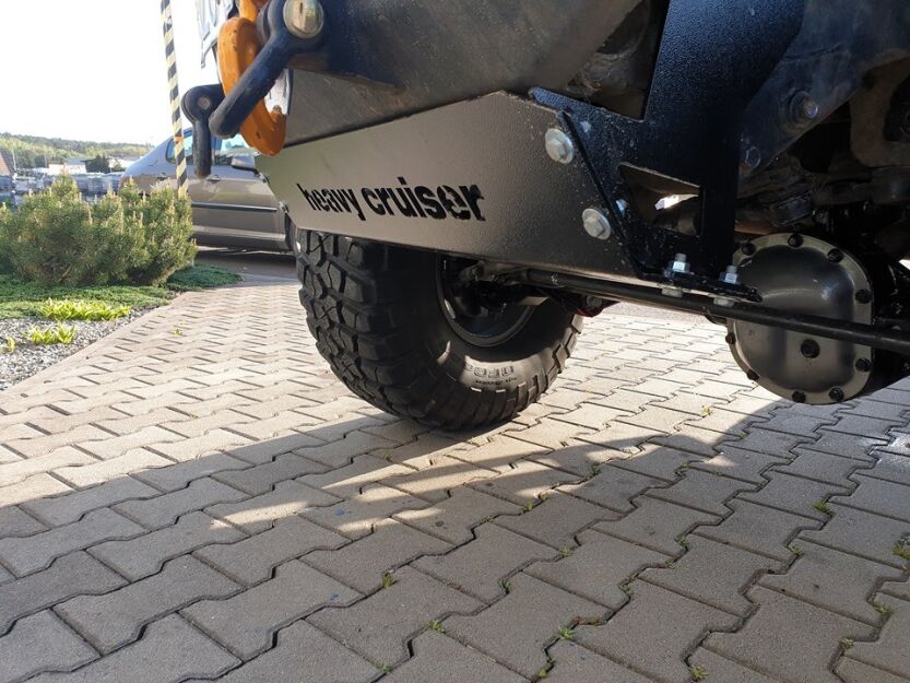 Osłona chłodnic, drążków i przekładni kierowniczej Jeep Wrangler TJ LJ 1996-2006