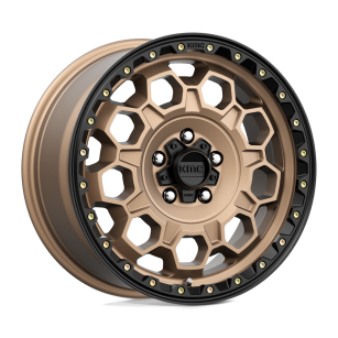 Felga aluminiowa KM545 TREK Matte Bronze W/ Black Lip KMC