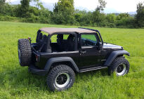 Dach Miękki Bezstelażowy Soft Top Kit - Jeep Wrangler JK 2 Drzwi - 4