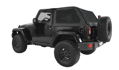 Dach Miękki Bezstelażowy Soft Top Kit - Jeep Wrangler JK 2 Drzwi