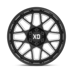 Felga aluminiowa XD849 GRENADE II Gloss Black Milled XD SERIES - 2