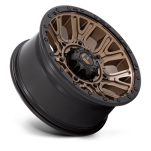 Felga aluminiowa D826 TRACTION Matte Bronze W/ Black Ring FUEL - 3