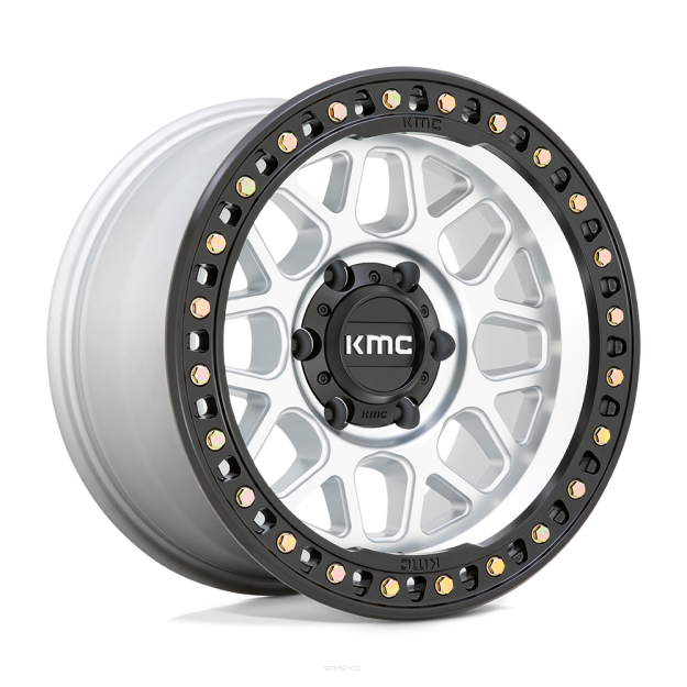 Felga aluminiowa KM549 GRS Machined W/ Satin Black Lip KMC