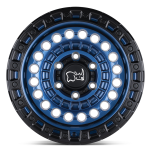 Felga aluminiowa SENTINEL Cobalt Blue W/ Black Ring BLACK RHINO - 3