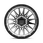 Felga aluminiowa KM542 IMPACT Satin Black Machined KMC - 2