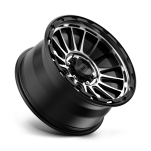 Felga aluminiowa KM542 IMPACT Satin Black Machined KMC - 3