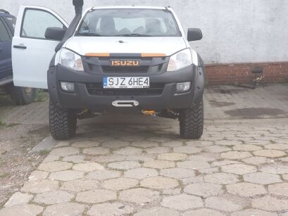 Isuzu D-Max 2012-2017 płyta montażowa wyciągarki