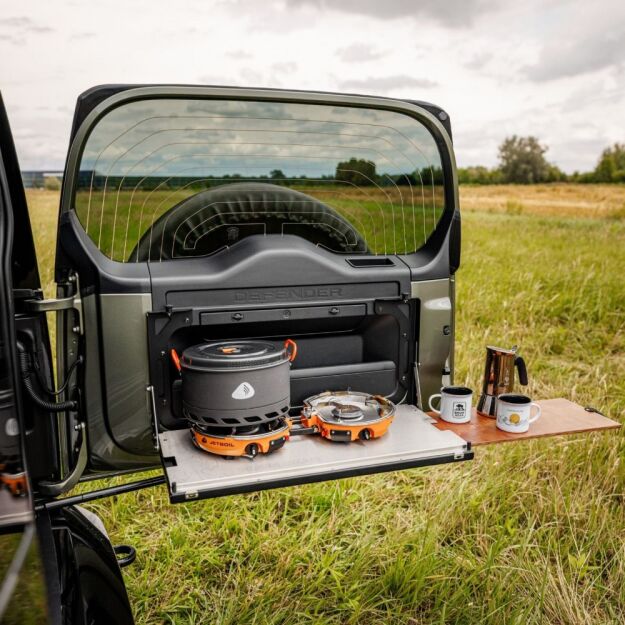 Stolik opuszczany Bison Gear