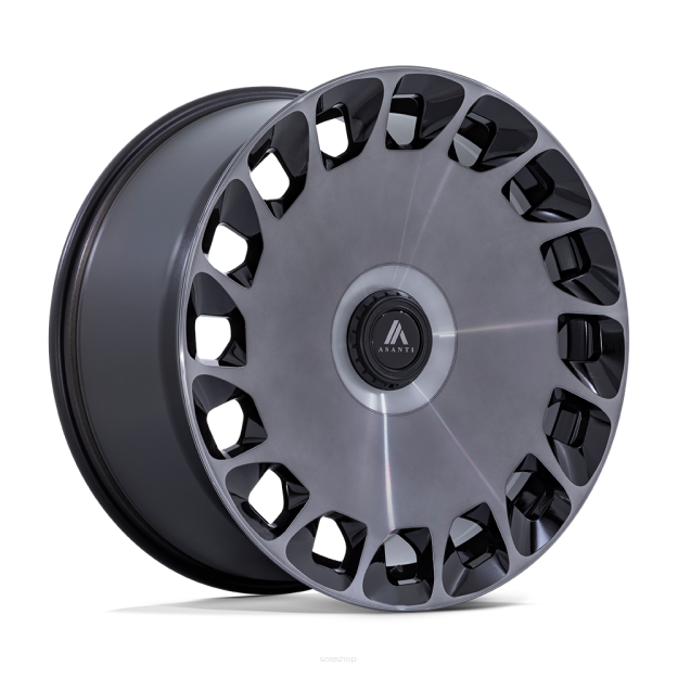 Felga aluminiowa AB045 ARISTOCRAT Gloss Black Machined Fc W/ Ddt Asanti