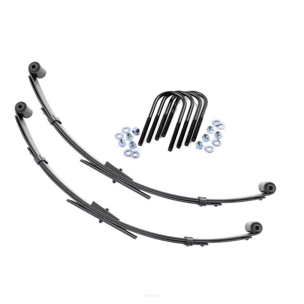 Resory piórowe tył z u-boltami Rough Country Lift 2,5